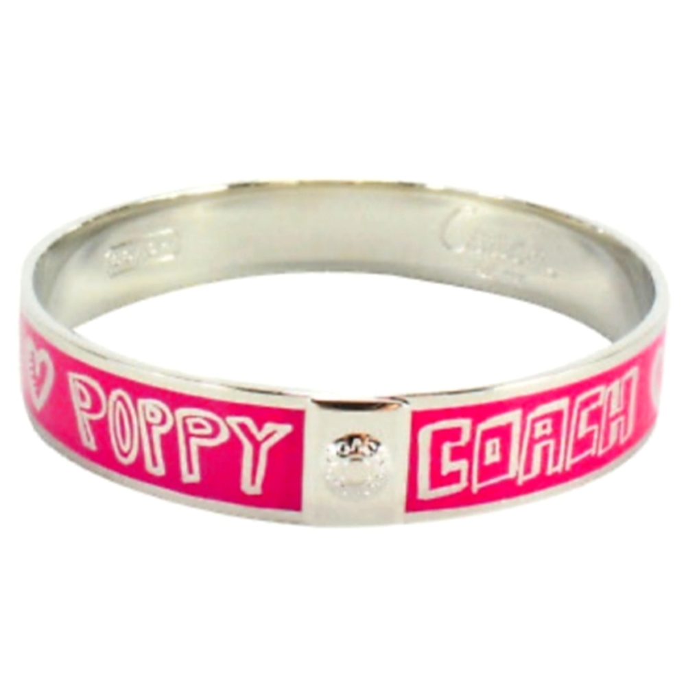 Limited Edition Coach Poppy Bangle Bracelet